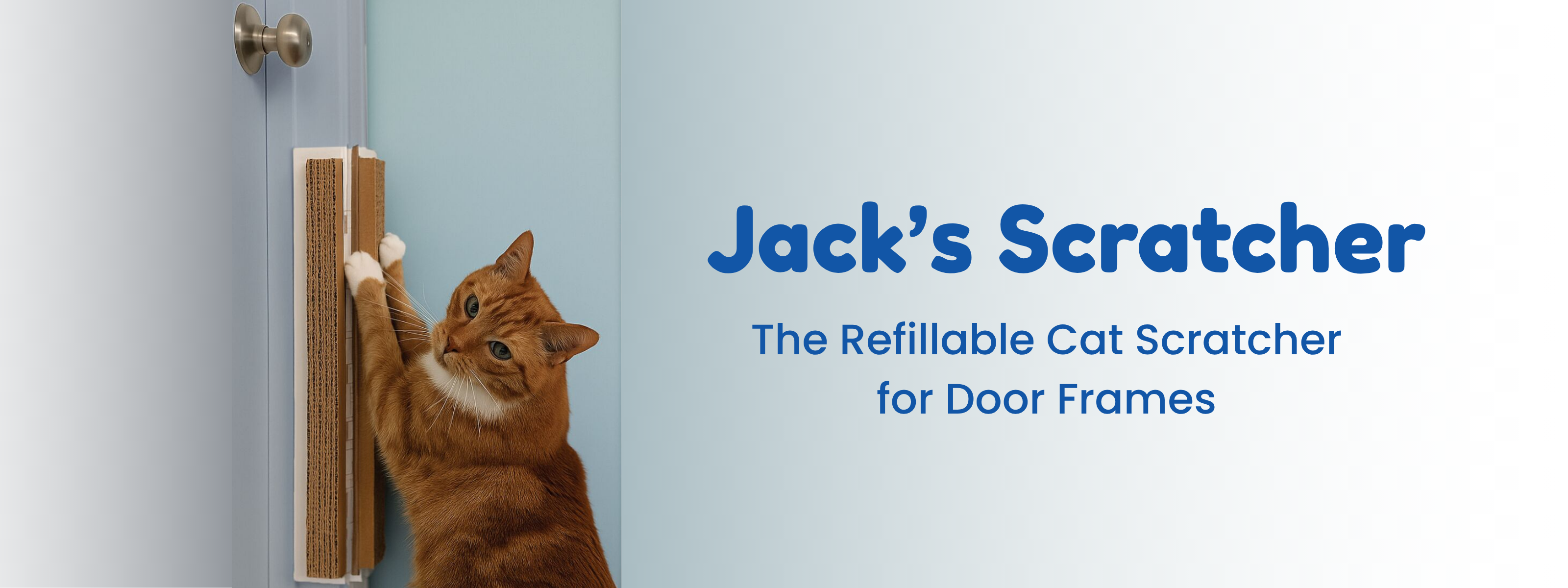 Jack's Scratcher | Refillable Door Frame Cat Scratcher – Whisker's